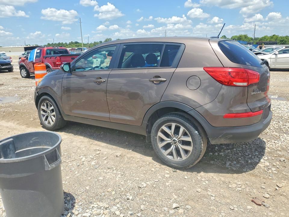 2015 Kia Sportage VIN KNDPB3AC6F7726769 COPART salvage auction — FRONT END, Tx - Salvage Vehicle Title, sold $1,450 on 2026-07-30 (photo 2)