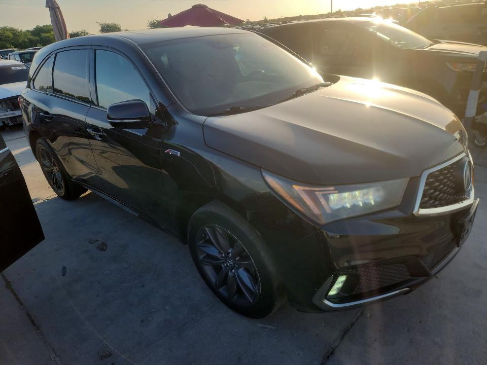 2020 Acura Mdx VIN 5J8YD4H08LL023842 COPART salvage auction — NORMAL WEAR, Tx - Certificate Of Title (P), sold $9,400 on 2026-07-29 (photo 4)