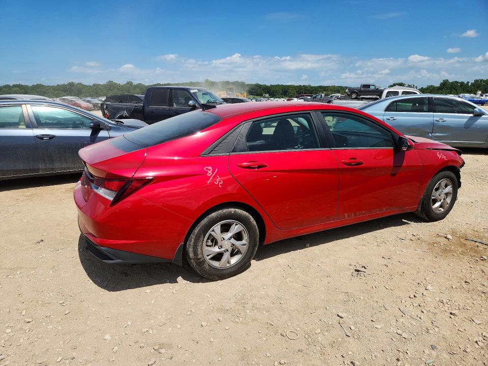 2023 Hyundai Elantra VIN 5NPLL4AG5PH110580 COPART salvage auction — FRONT END, Ks - Cert Of Title-Salvage, sold $90 on 2026-07-28 (photo 3)