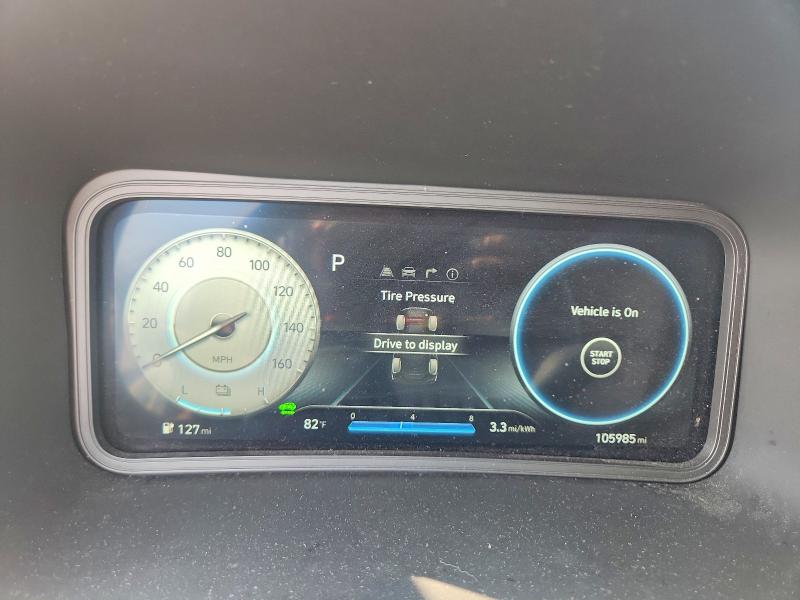 2023 Hyundai Kona VIN KM8K33AGXPU189008 COPART salvage auction — FRONT END, Fl - Certificate Of Destruction, sold $3,200 on 2026-07-28 (photo 9)