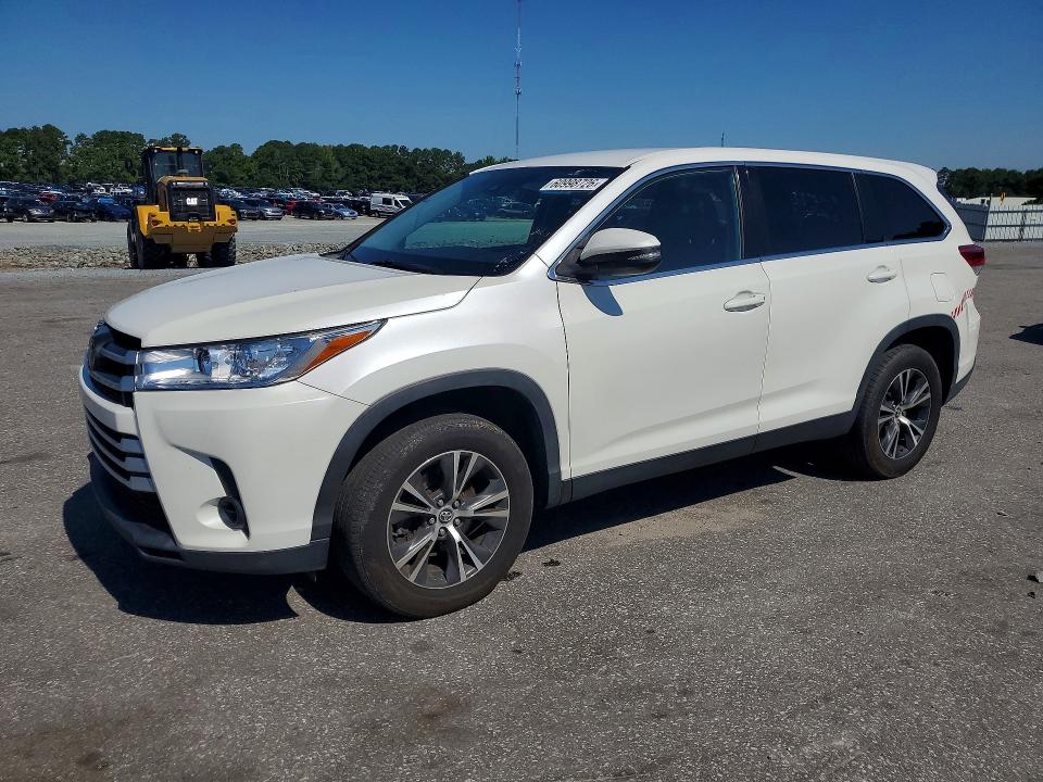 2019 Toyota Highlander VIN 5TDZZRFH8KS356906 — COPART salvage auction photo