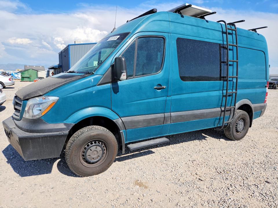 2017 Mercedes-benz Sprinter VIN WD3FE7CD7HP549470 COPART salvage auction — MINOR DENT/SCRATCHES, UT - SALVAGE CERTIFICATE, sold $10,400 on 2026-09-25 (photo 1)