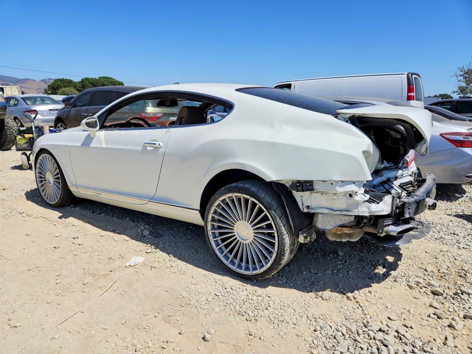 2005 Bentley Continental VIN SCBCR63W65C030182 COPART salvage auction — REAR END, Ca - Salvage Certificate, sold $3,000 on 2026-07-30 (photo 2)