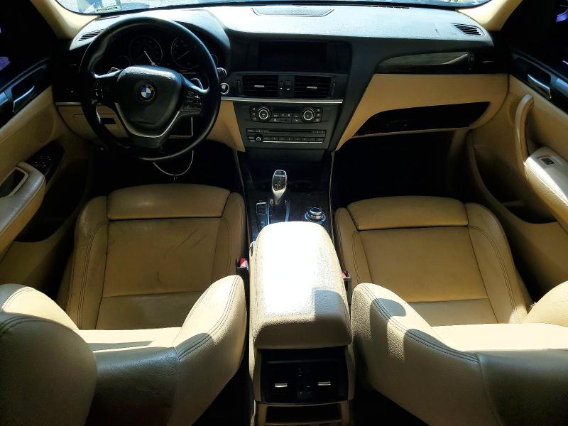 2011 BMW X3 VIN 5UXWX7C51BL732174 COPART salvage auction — FRONT END, NM - CERT OF TITLE-SALVAGE, sold $750 on 2026-07-27 (photo 8)