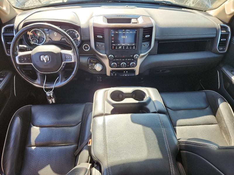2019 Ram 1500 VIN 1C6SRFDT7KN865826 COPART salvage auction — HAIL, WI - CERTIFICATE OF TITLE, sold $15,600 on 2026-07-27 (photo 8)