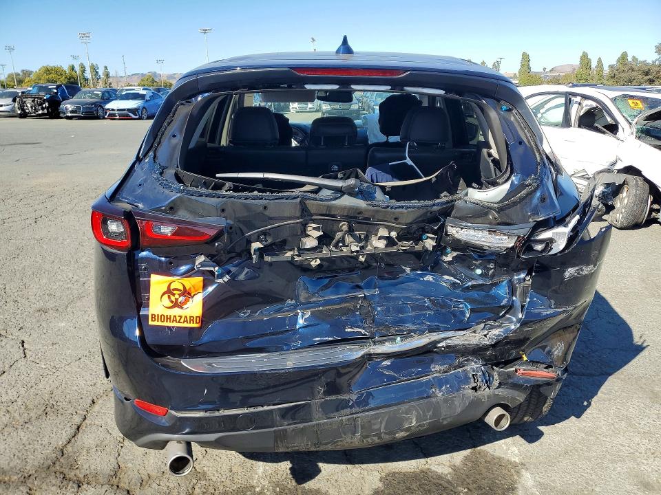 2025 Mazda Cx-5 VIN JM3KFBCL4S0593137 COPART salvage auction — REAR END, CA - SALVAGE CERTIFICATE, sold $3,750 on 2026-07-24 (photo 6)