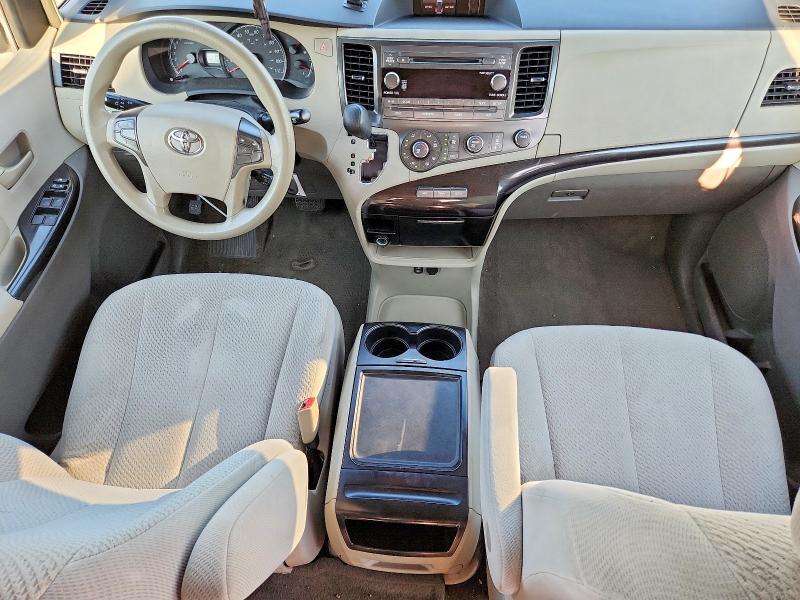 2012 Toyota Sienna VIN 5TDKK3DC0CS245665 COPART salvage auction — REAR END, Ny - Mv-907A Salvage Certificate, sold $3,500 on 2026-07-27 (photo 8)