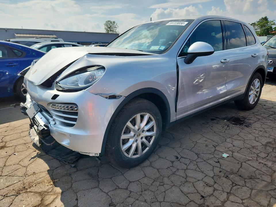 2012 Porsche Cayenne VIN WP1AA2A25CLA08612 COPART salvage auction — FRONT END, Ny - Certificate Of Title, sold $1,050 on 2026-07-28 (photo 1)