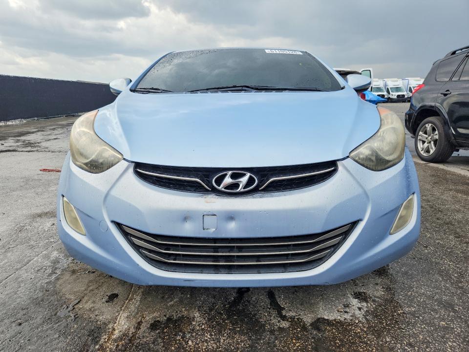 2011 Hyundai Elantra VIN KMHDH4AE5BU157705 COPART salvage auction — REAR END, FL - CERT OF TITLE SLVG REBUILDABLE, sold $15 on 2026-07-21 (photo 5)