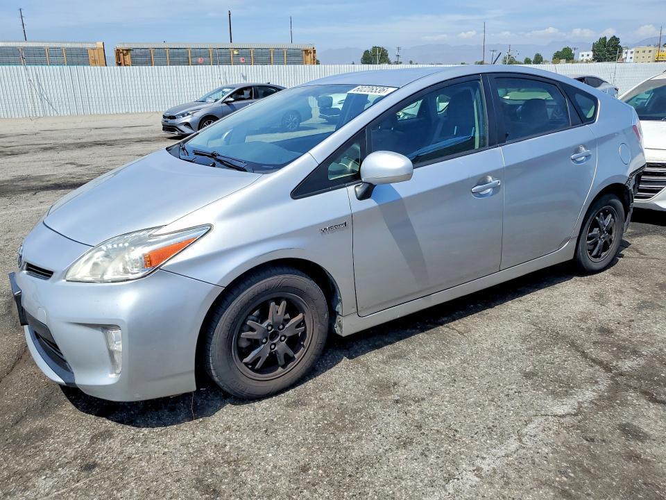 2014 Toyota Prius VIN JTDKN3DU8E1775754 COPART salvage auction — REAR END, Ca - Cert Of Title-Salvaged, sold $1,150 on 2026-07-31 (photo 1)