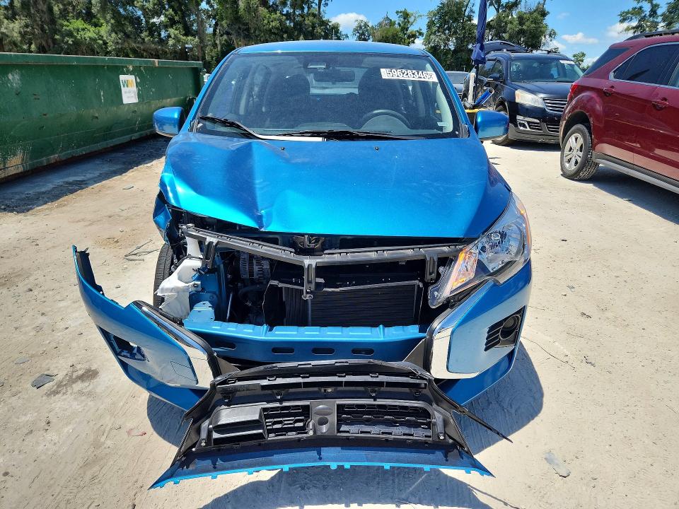 2024 Mitsubishi Mirage VIN ML32AUHJ2RH025249 COPART salvage auction — FRONT END, FL - CERTIFICATE OF TITLE (P), sold $5,500 on 2026-07-15 (photo 5)