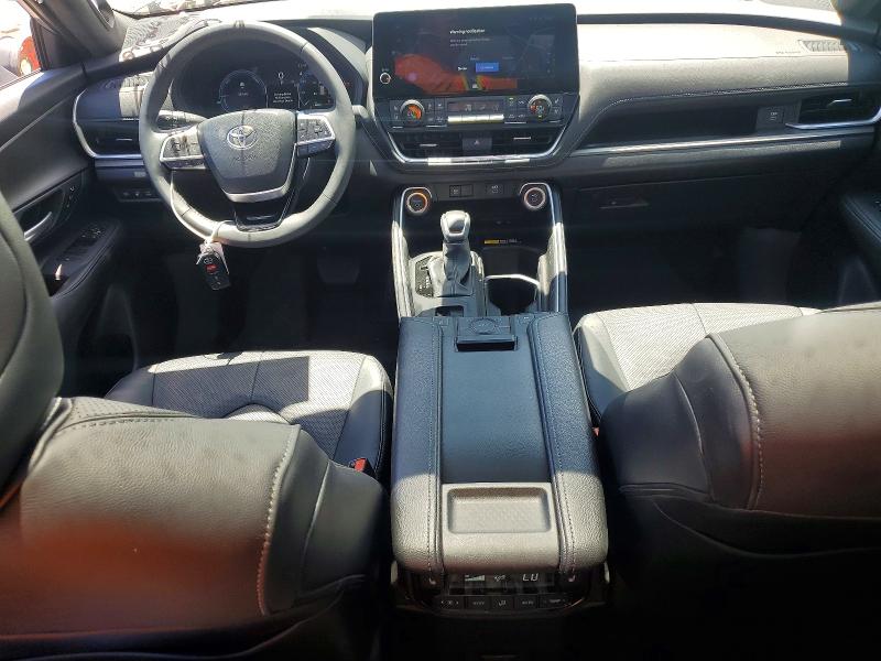 2026 Toyota Highlander VIN 5TDACAB55TS080617 COPART salvage auction — FRONT END, Salvage Title, sold $4,750 on 2026-07-27 (photo 8)