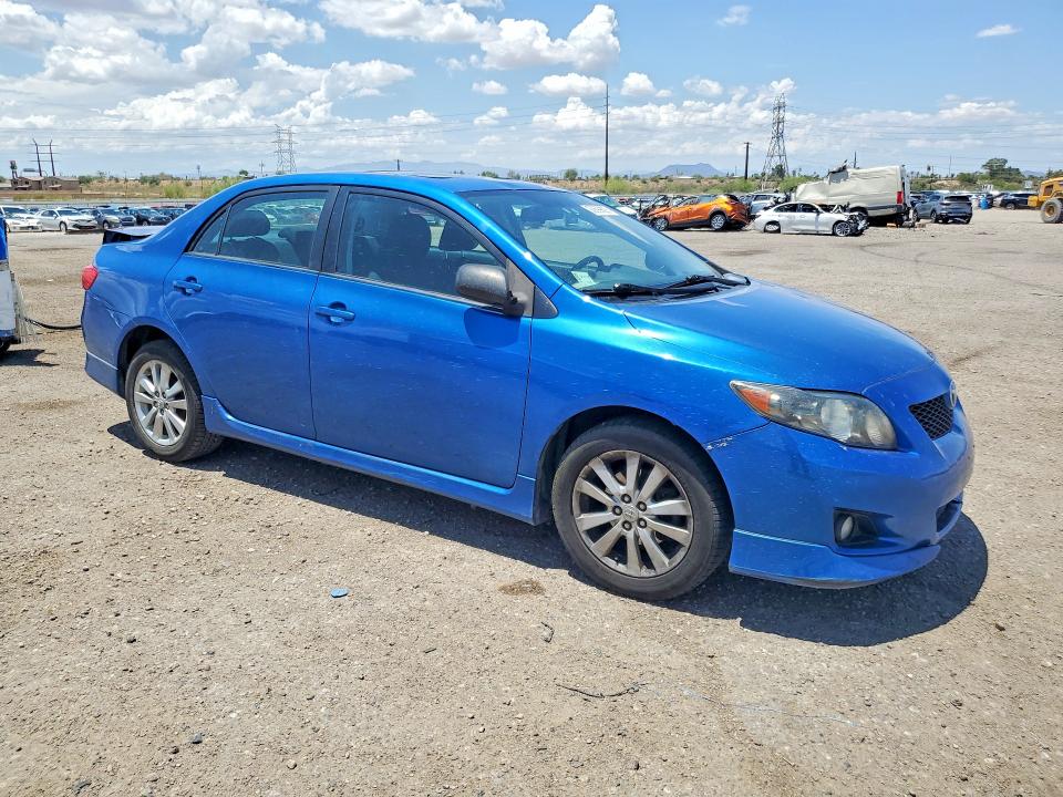 2010 Toyota Corolla VIN 2T1BU4EE3AC477747 COPART salvage auction — REAR END, Az - Cert Of Title - Salvage, sold $1,700 on 2026-07-28 (photo 4)