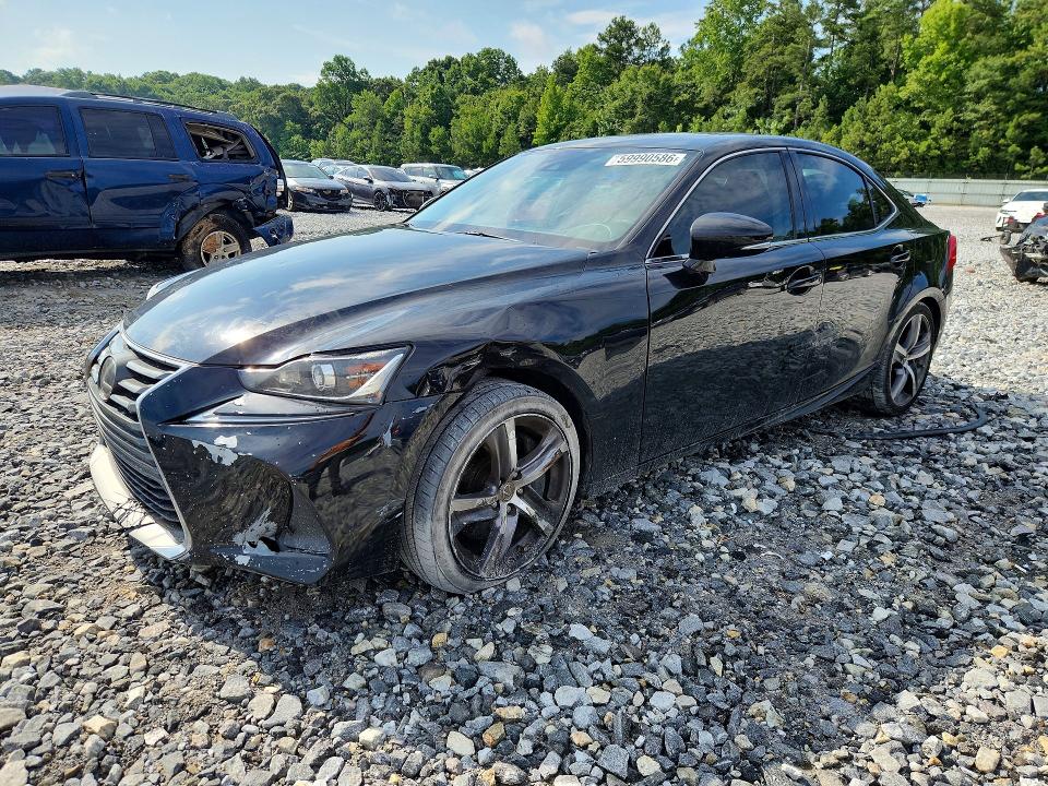 2017 Lexus Is VIN JTHBA1D24H5048668 COPART salvage auction — FRONT END, Ga - Cert Of Title-Salvage, sold $875 on 2026-07-21 (photo 1)