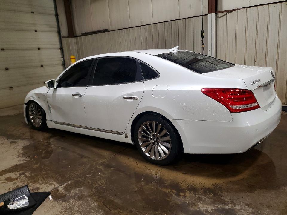 2014 Hyundai Equus VIN KMHGH4JH3EU078481 COPART salvage auction — SIDE, Pa - Certificate Of Salvage, sold $1,150 on 2026-07-31 (photo 2)