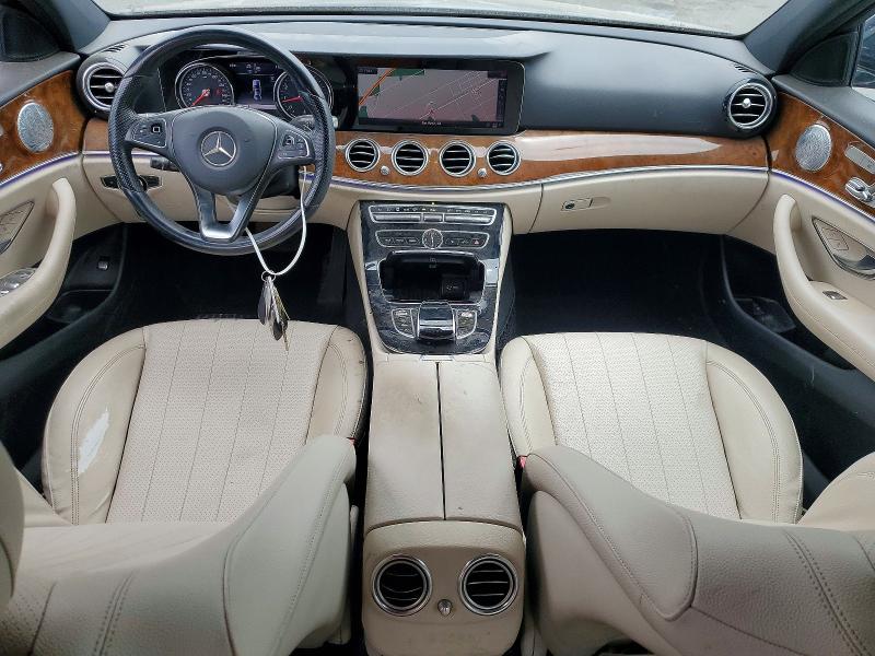 2018 Mercedes-benz E-klasse VIN WDDZF4JB9JA456769 COPART salvage auction — SIDE, Salvage Title, sold $7,000 on 2026-08-18 (photo 8)