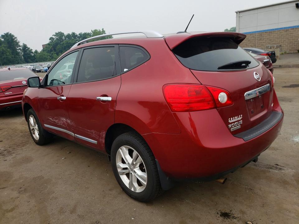 2015 Nissan Rogue VIN JN8AS5MV0FW759971 COPART salvage auction — SIDE, CT - CERT OF TITLE-SALVAGE, sold $500 on 2026-07-24 (photo 2)