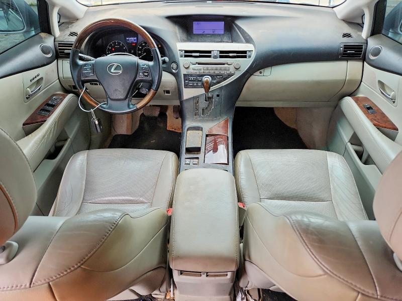2012 Lexus Rx VIN 2T2ZK1BA3CC069719 COPART salvage auction — REAR END, OK - CERT OF TITLE-REPOSSESSION, sold $6,000 on 2026-09-03 (photo 8)
