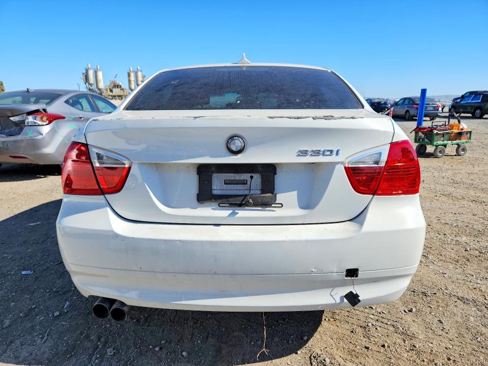 2006 BMW 3 series VIN WBAVB33596PS17861 COPART salvage auction — FRONT END, Ca - Dis/Dlr/Exp Only Clean Title, sold $125 on 2026-07-24 (photo 6)