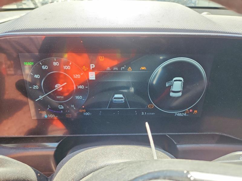 2024 Kia Niro VIN KNDCR3L14R5113670 COPART salvage auction — REAR END, CA - SALVAGE CERTIFICATE, sold $100 on 2026-07-30 (photo 9)