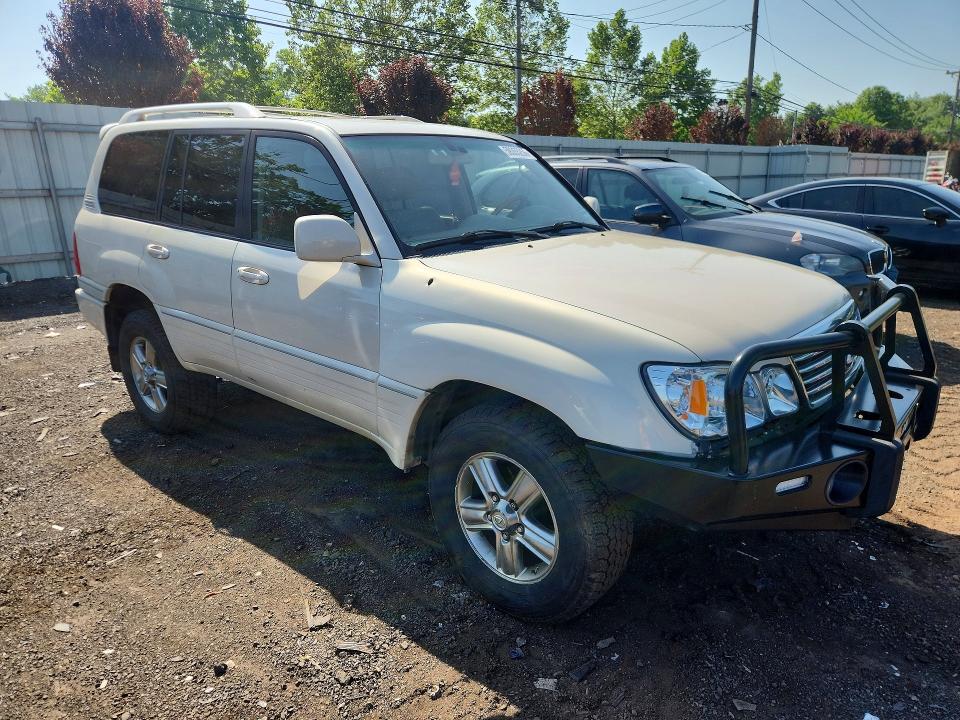 2007 Lexus Lx 470 VIN JTJHT00W474023277 COPART salvage auction — SIDE, Ct - Certificate Of Title (P), sold $7,900 on 2026-07-27 (photo 4)