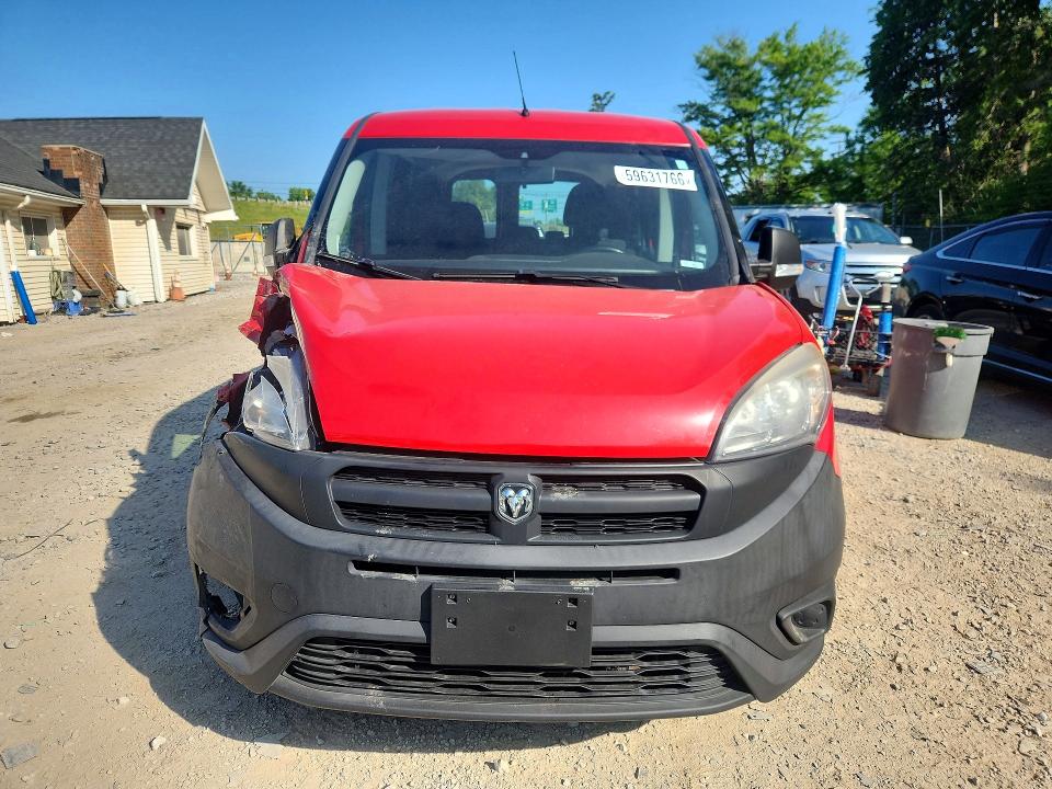 2016 Ram VIN ZFBERFAT9G6C34545 COPART salvage auction — FRONT END, Oh - Cert Of Title-Salvage, sold $900 on 2026-07-22 (photo 5)