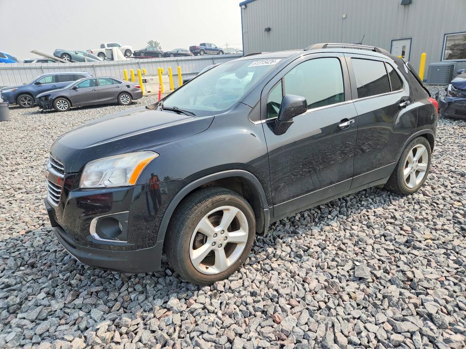 2015 Chevrolet Trax VIN KL7CJTSB9FB057981 COPART salvage auction — REAR END, WI - JUNKED VEHICLE BILL OF SALE, sold $725 on 2026-07-27 (photo 1)