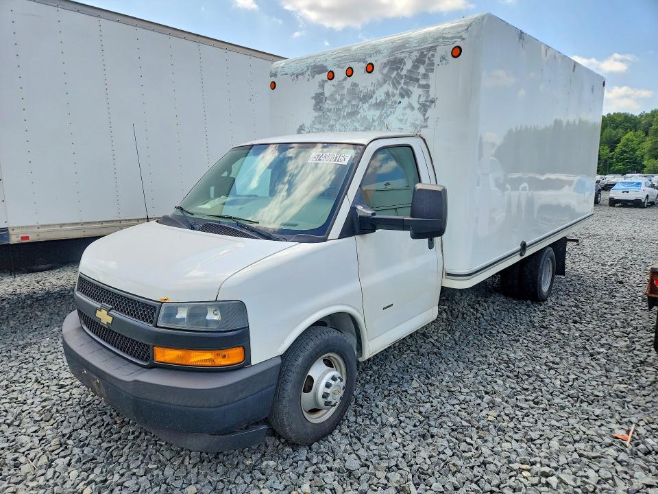 2018 Chevrolet Express 3500 VIN 1GB3GSCG7J1336094 COPART salvage auction — SIDE, OH - CERTIFICATE OF TITLE, sold $5,000 on 2026-07-09 (photo 1)