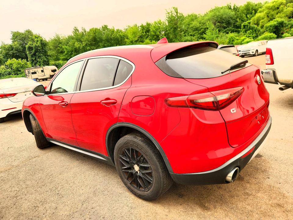 2018 Alfa romeo Stelvio VIN ZASFAKANXJ7B76745 COPART salvage auction — MINOR DENT/SCRATCHES, WV - CERTIFICATE OF TITLE (P), sold $5,900 on 2026-07-30 (photo 2)