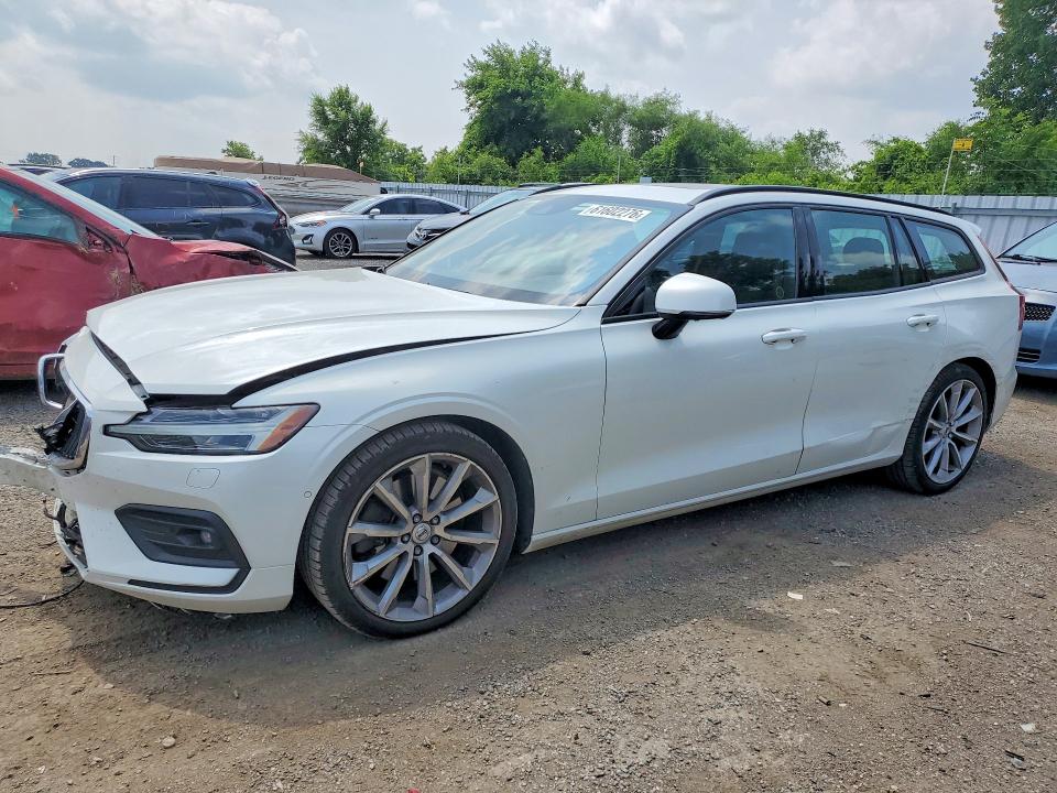 2019 Volvo V60 VIN YV1A22SK8K1010534 COPART salvage auction — FRONT END, On - Permit No Brand - Unfit, sold $4,400 on 2026-08-13 (photo 1)