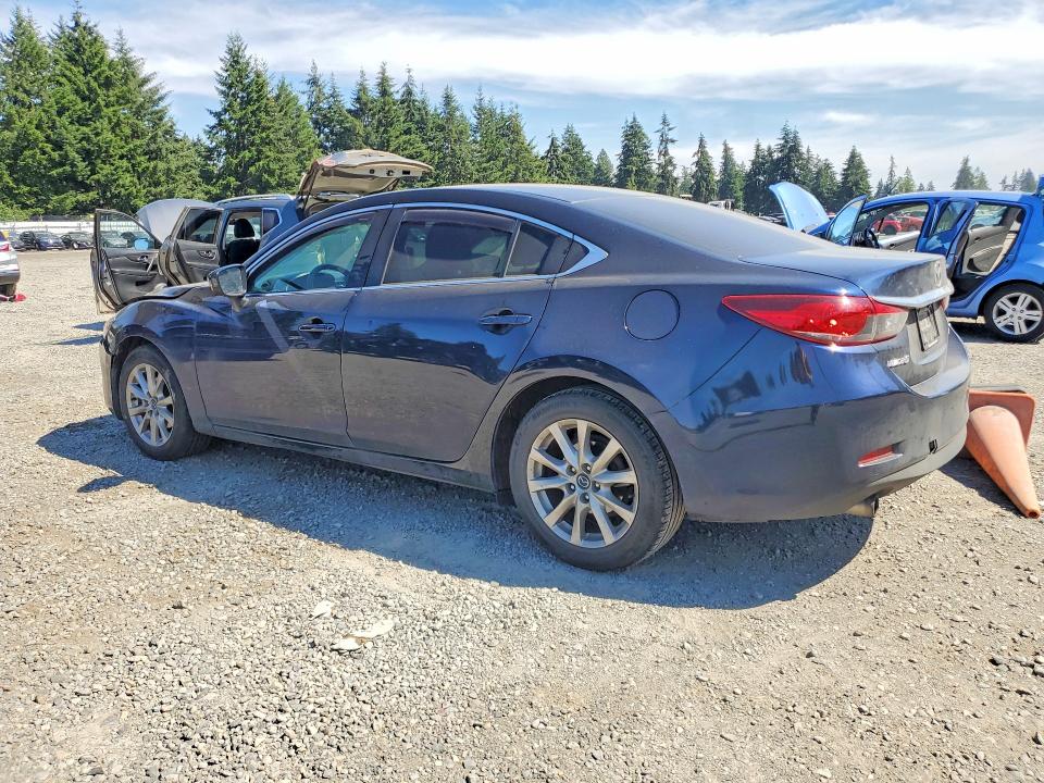 2016 Mazda 6 VIN JM1GJ1U50G1473375 COPART salvage auction — FRONT END, Wa - Bill Of Sale, sold $2,100 on 2026-07-10 (photo 2)