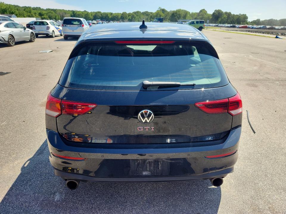 2024 Volkswagen Gti VIN WVWGA7CD8RW214988 COPART salvage auction — FRONT END, MA - CERTIFICATE OF TITLE, sold $13,900 on 2026-08-03 (photo 6)