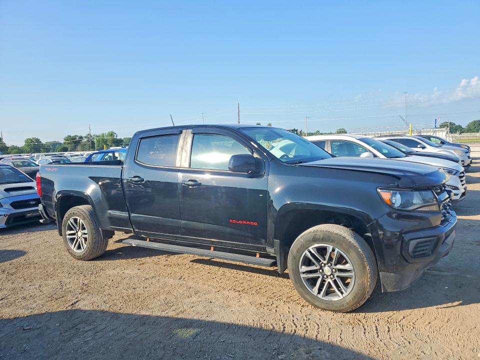 2021 Chevrolet Colorado VIN 1GCGTBEN6M1208549 COPART salvage auction — FRONT END, IA - CERT OF TITLE-SALVAGE TITLE, sold $7,200 on 2026-07-31 (photo 4)