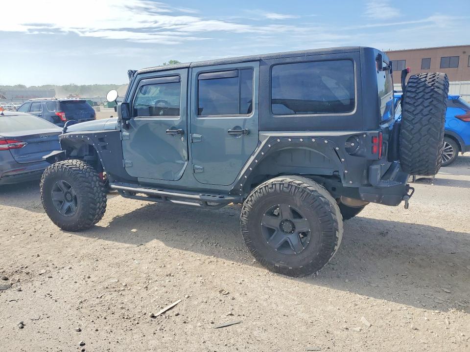 2014 Jeep Wrangler / VIN 1C4BJWDG5EL312868 COPART salvage auction — SIDE, Ks - Cert Of Title-Salvage, sold $3,100 on 2026-07-28 (photo 2)