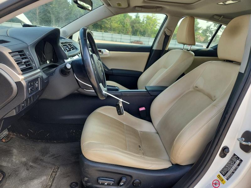 2012 Lexus Ct VIN JTHKD5BHXC2080931 COPART salvage auction — FRONT END, Va - Certificate Of Title, sold $3,550 on 2026-07-28 (photo 7)