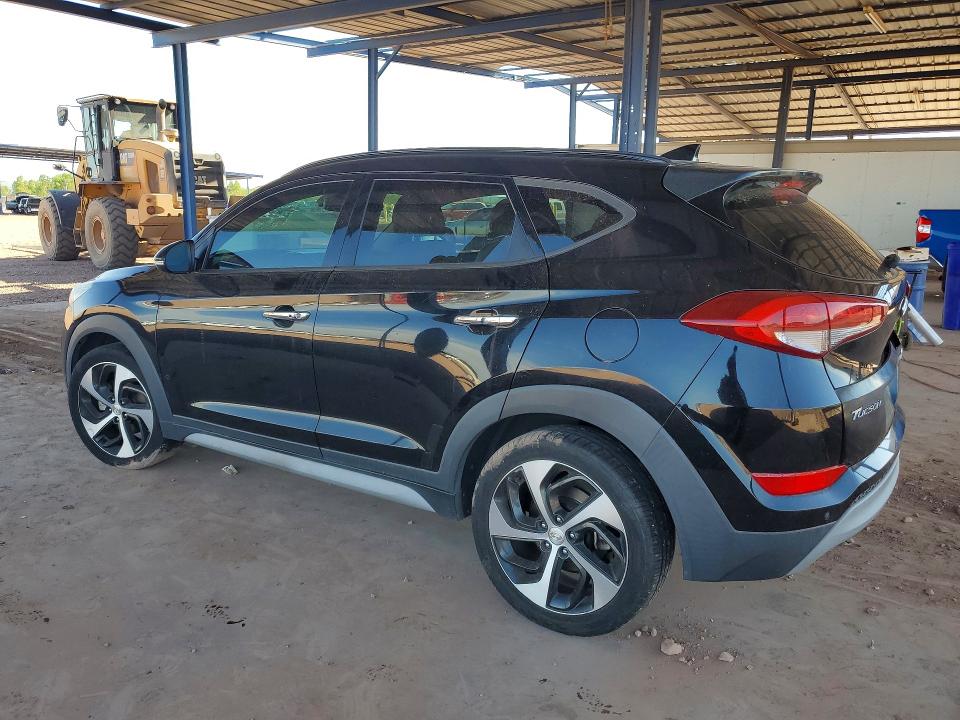 2018 Hyundai Tucson VIN KM8J33A25JU612004 COPART salvage auction — MECHANICAL, Az - Certificate Of Title, sold $175 on 2026-07-28 (photo 2)