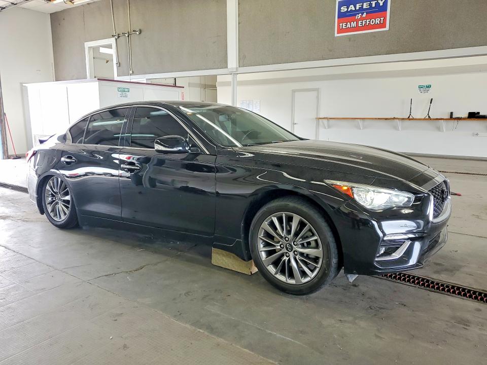 2018 Infiniti Q50 VIN JN1EV7AR2JM433698 COPART salvage auction — REAR END, Wa - Bill Of Sale, sold $3,100 on 2026-07-10 (photo 4)
