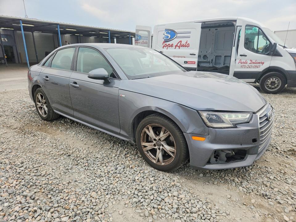 2018 Audi A4 VIN WAUKMAF45JN009436 COPART salvage auction — FRONT END, Co - Dis/Dlr/Exp Only Clean Title, sold $1,700 on 2026-07-28 (photo 4)