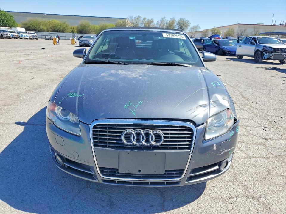2008 Audi A4 VIN WAUAF48H88K007764 COPART salvage auction — FRONT END, Nv - Salvage Title, sold $425 on 2026-07-14 (photo 5)