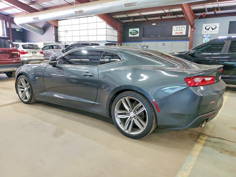 2018 Chevrolet Camaro VIN 1G1FB1RS8J0156957 COPART salvage auction — MINOR DENT/SCRATCHES, Ct - Certificate Of Title (P), sold $10,200 on 2026-07-30 (photo 2)