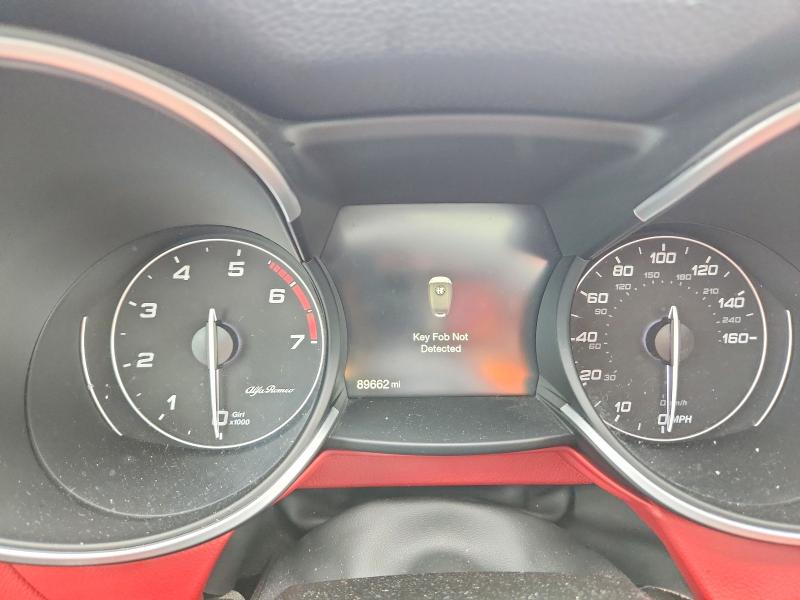 2018 Alfa romeo Stelvio VIN ZASFAKBN0J7B97991 COPART salvage auction — FRONT END, Tx - Certificate Of Title (P), sold $2,400 on 2026-09-22 (photo 9)