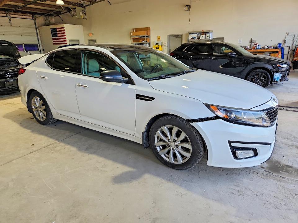 2014 Kia Optima VIN 5XXGN4A70EG339964 COPART salvage auction — REAR END, Pa - Certificate Of Salvage, sold $375 on 2026-07-31 (photo 4)