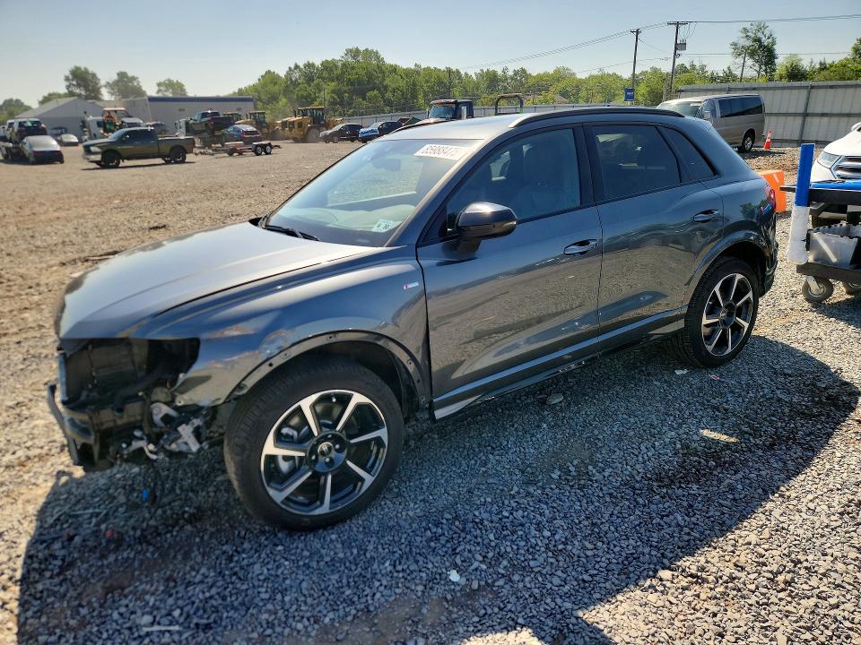 2025 Audi Q3 VIN WA1EECF30S1054688 — COPART salvage auction photo