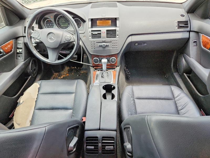 2011 Mercedes-benz C class VIN WDDGF5EB1BF644682 COPART salvage auction — REAR END, FL - CERT OF TTL-REBUILT&SLVG RBLD, sold $400 on 2026-07-22 (photo 8)
