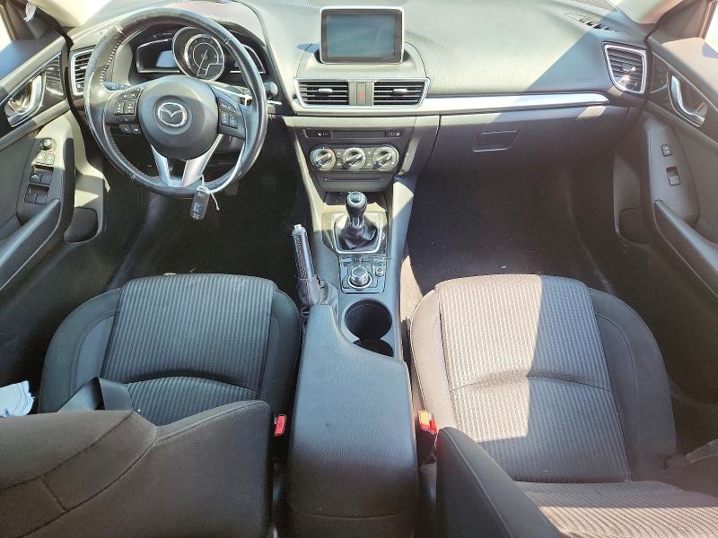 2016 Mazda 3 VIN JM1BM1M38G1286658 COPART salvage auction — SIDE, Ab - Bos - Salvage, sold $1,700 on 2026-07-23 (photo 8)