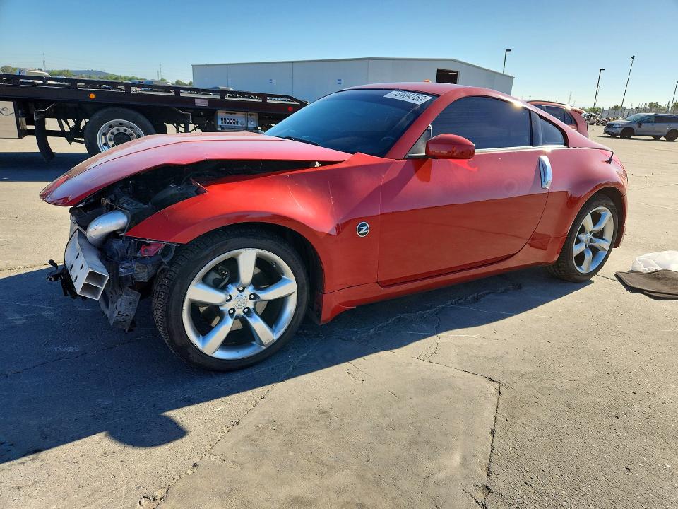 2006 Nissan 350z VIN JN1AZ34D26M302497 COPART salvage auction — FRONT END, CA - SALVAGE CERTIFICATE, sold $125 on 2026-07-27 (photo 1)