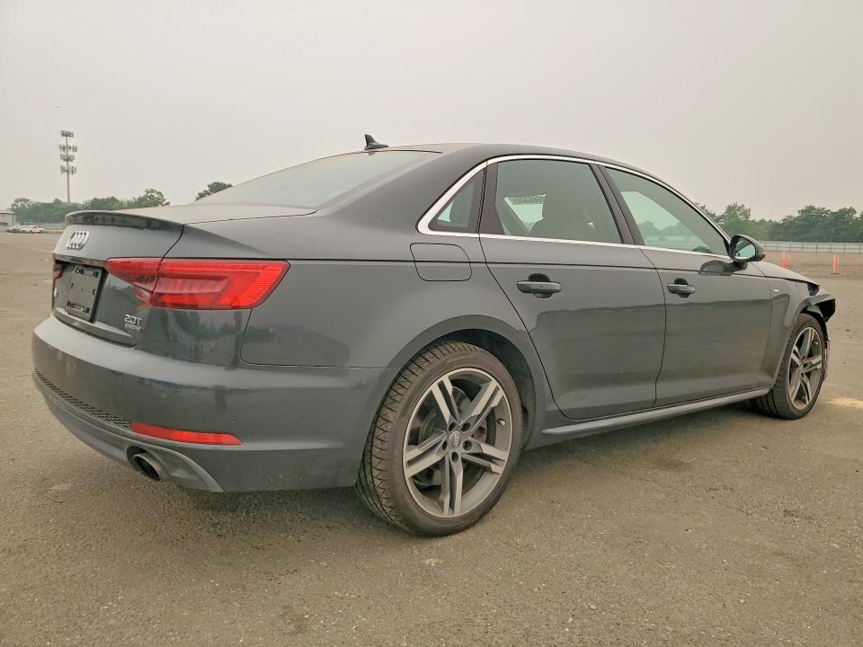 2017 Audi A4 VIN WAUFNAF46HA150435 COPART salvage auction — FRONT END, Ny - Mv-907A Salvage Certificate, sold $7,900 on 2026-07-27 (photo 3)