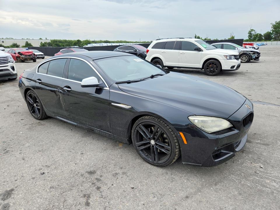 2013 BMW 6er VIN WBA6B2C5XDD128622 COPART salvage auction — SIDE, Fl - Cert Of Title Slvg Rebuildable, sold $1,850 on 2026-08-18 (photo 4)