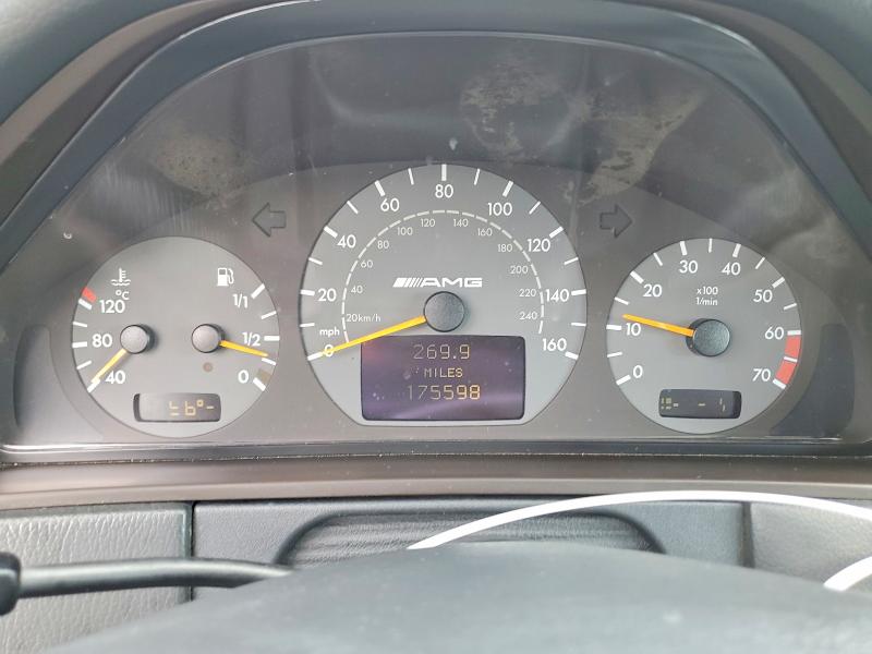 2001 Mercedes-benz E-class VIN WDBJF74J31B309660 COPART salvage auction — MINOR DENT/SCRATCHES, NM - CERT OF TITLE-SALVAGE (P), sold $5,400 on 2026-07-16 (photo 9)