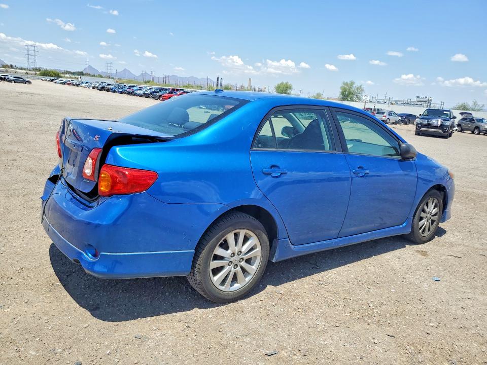 2010 Toyota Corolla VIN 2T1BU4EE3AC477747 COPART salvage auction — REAR END, Az - Cert Of Title - Salvage, sold $1,700 on 2026-07-28 (photo 3)